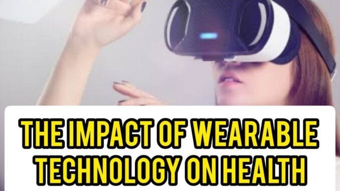 Wearable Technology On Health Insurance