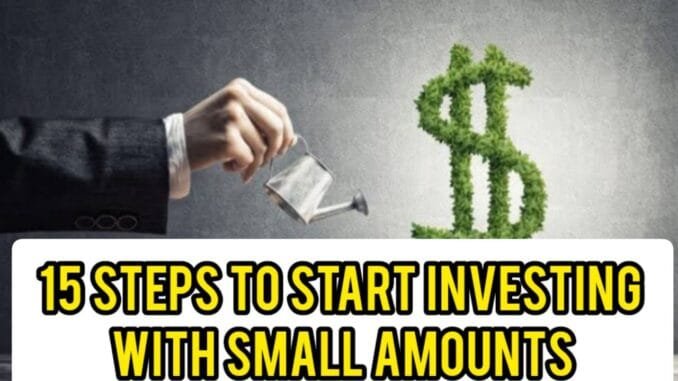 Investing With Small Amounts