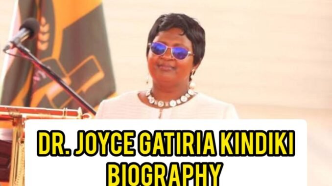 Joyce Kindiki Biography