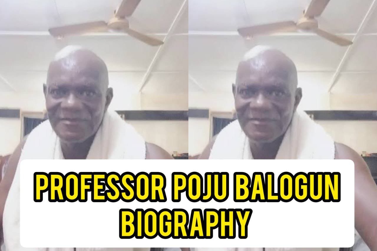 Professor Poju Balogun Biography
