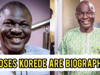 Moses Korede Are Biography